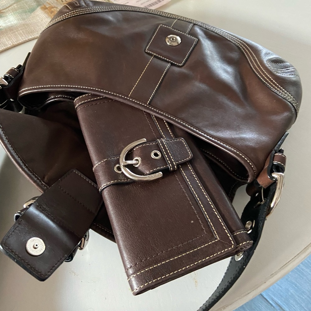 Coach pocketbook and wallet